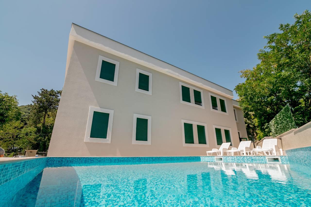 Apartmani Luka Meljine Exterior foto