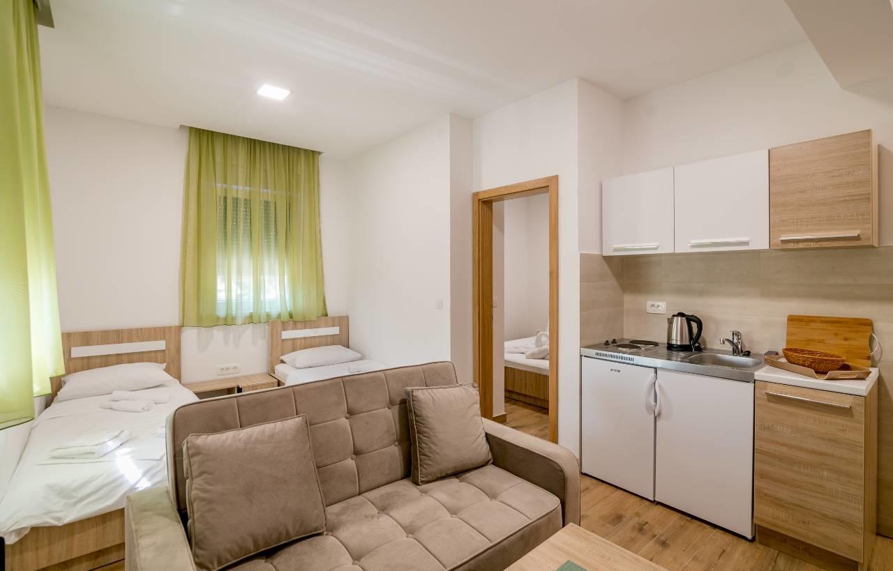 Apartmani Luka Meljine Exterior foto